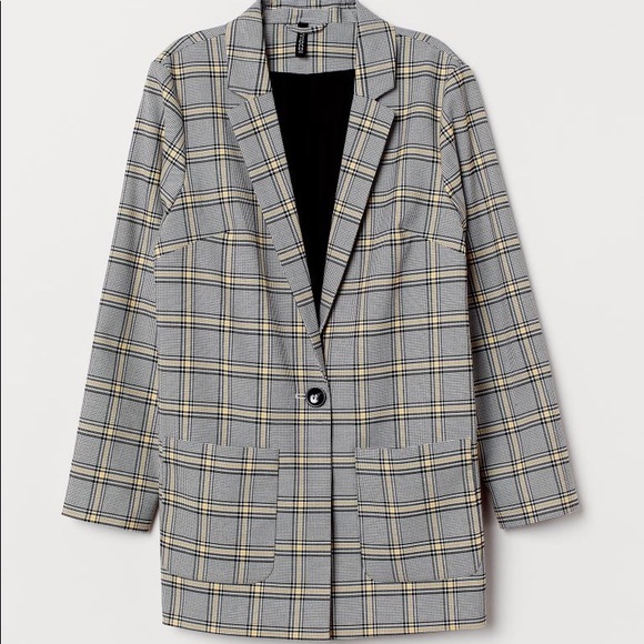 H&M plaid jacket - Picture 1 of 2